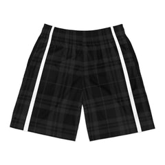 Plaid Men's Jogger Shorts - Casual Style for Summer, Lounge, Sports, Workout, Beach Days, Gift for Him, Vacation Ready